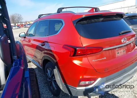 2020 Hyundai Santa Fe Sel из США, поврежденный, VIN 5NMS33AD1LH185764